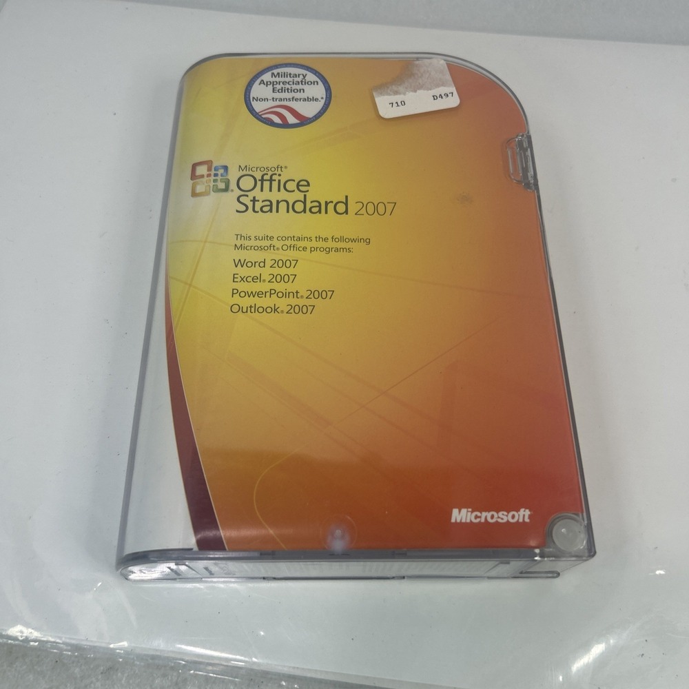 Microsoft Office Standard 2007 Read
